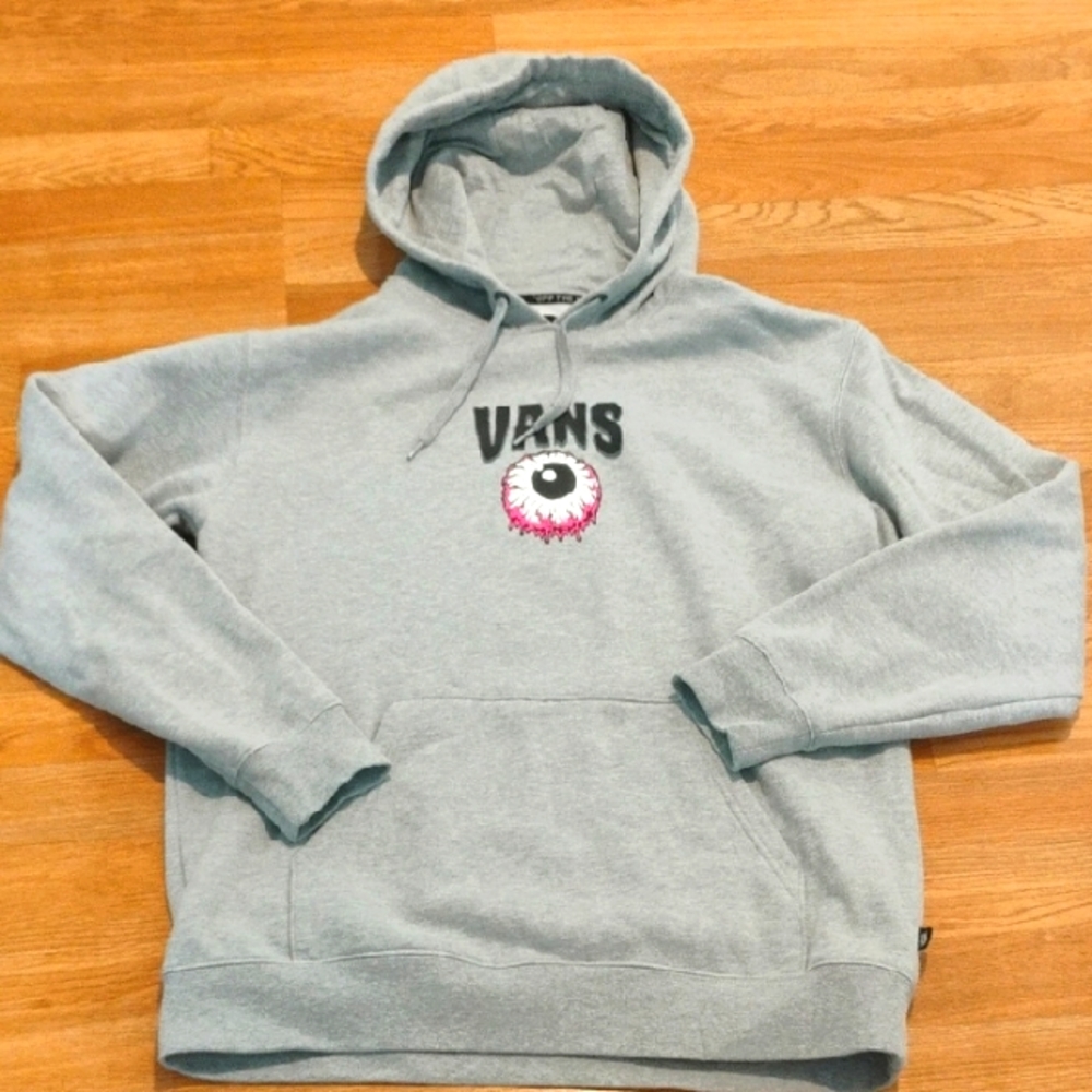 Vans Gray Hoodie for Men Size Medium
